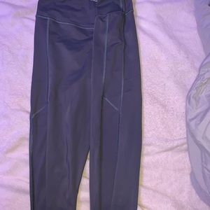 Victoria Secret Grey Mesh Leggings